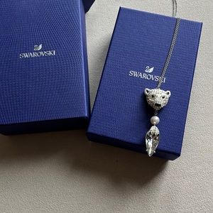 Swarovski Crystal Polar Bestiary Necklace / Pendant